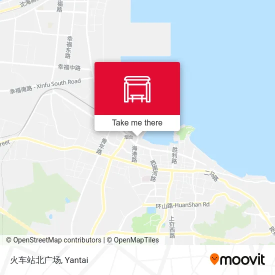 火车站北广场 map
