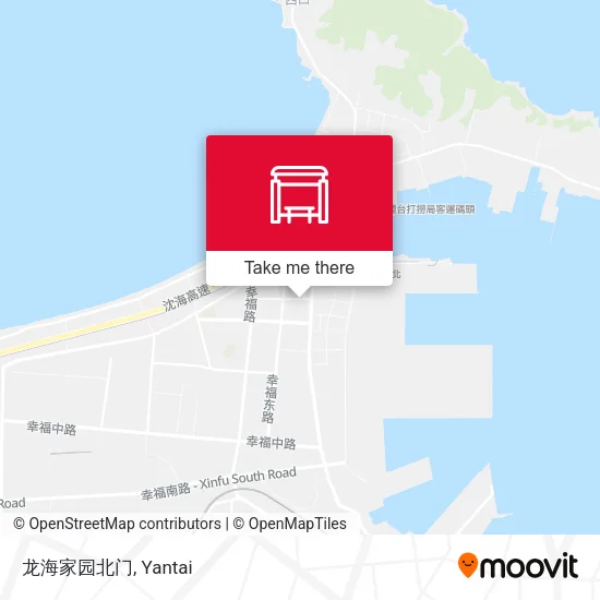 龙海家园北门 map