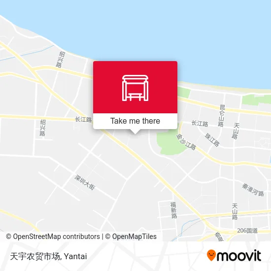 天宇农贸市场 map