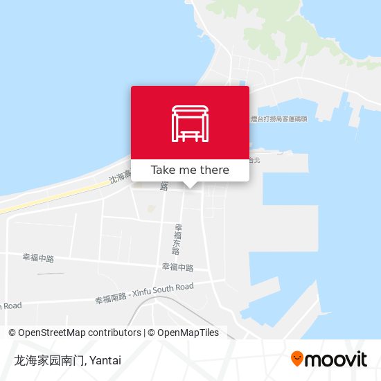 龙海家园南门 map