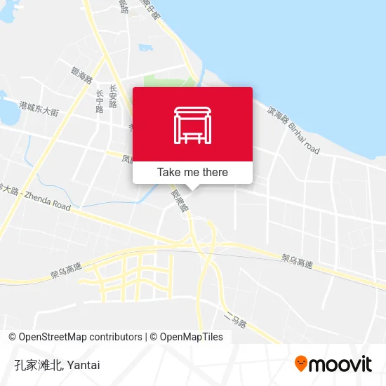 孔家滩北 map