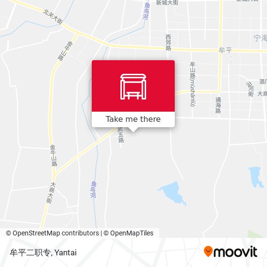 牟平二职专 map