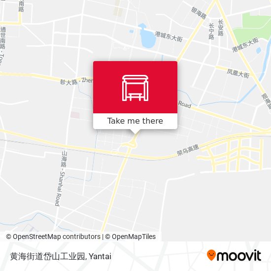 黄海街道岱山工业园 map