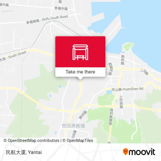 民航大厦 map