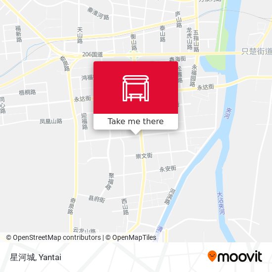星河城 map