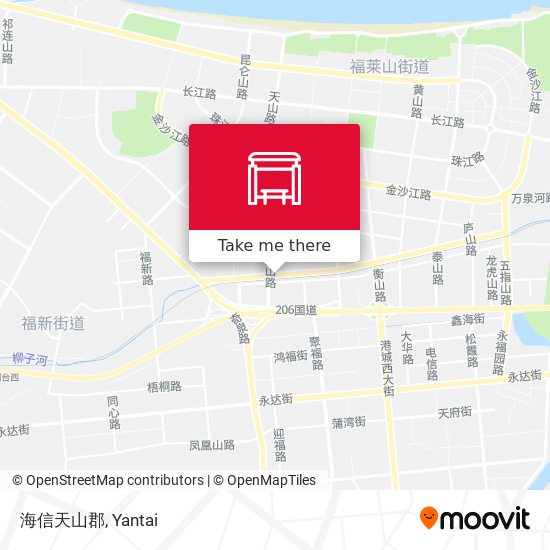 海信天山郡 map