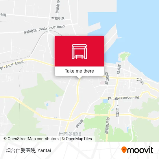 烟台仁爰医院 map