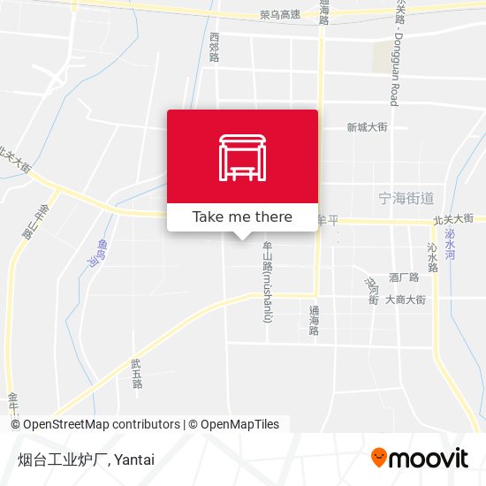 烟台工业炉厂 map