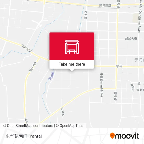 东华苑南门 map
