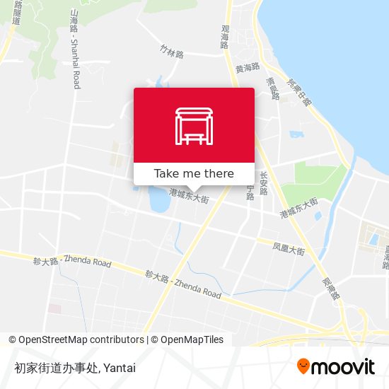 初家街道办事处 map