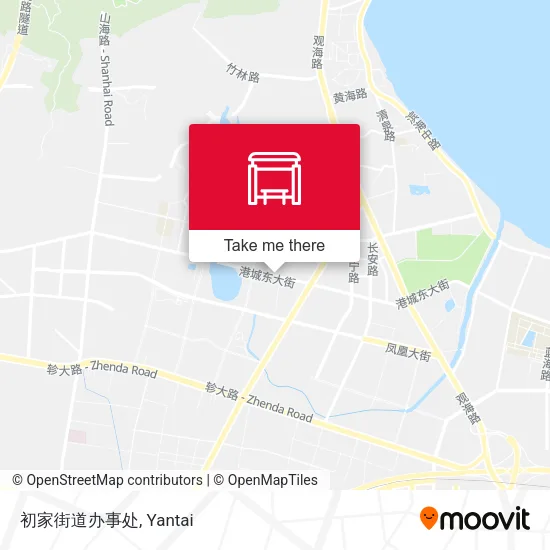 初家街道办事处 map