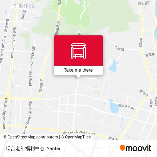 烟台老年福利中心 map