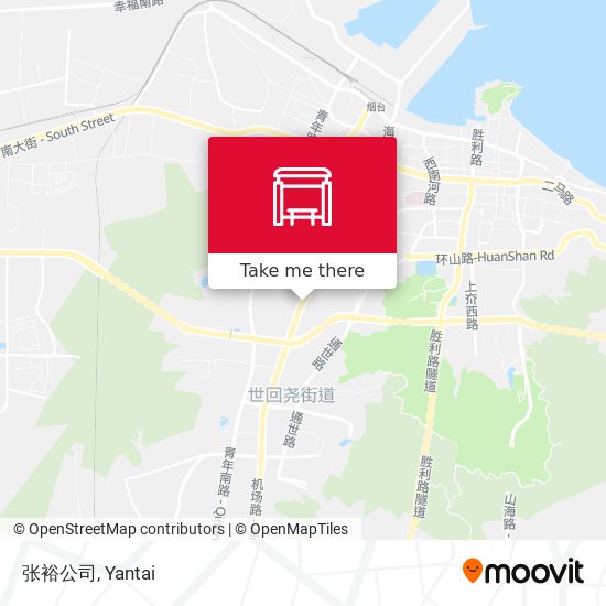 张裕公司 map