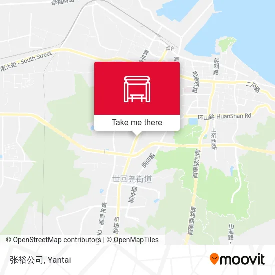 张裕公司 map