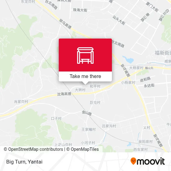 Big Turn map