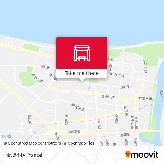 金城小区 map