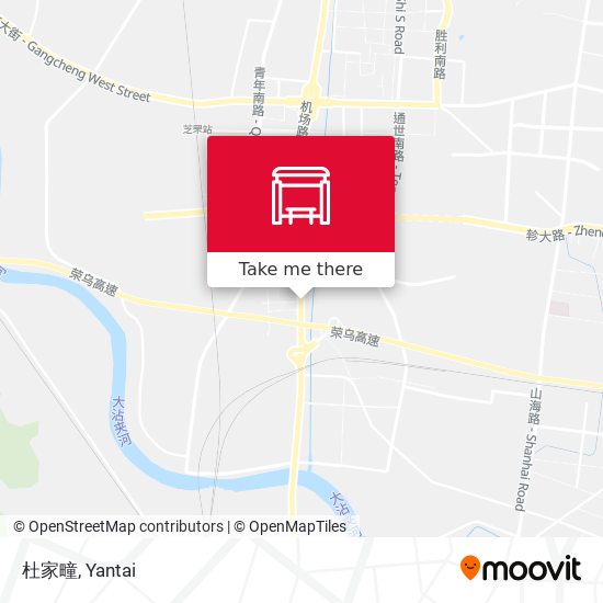 杜家疃 map