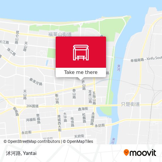 沭河路 map