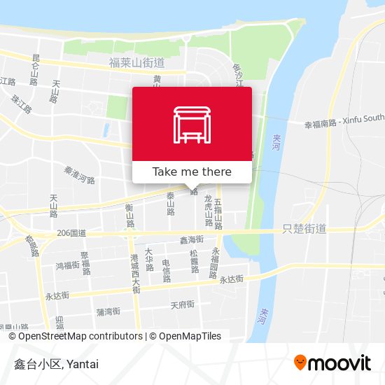 鑫台小区 map