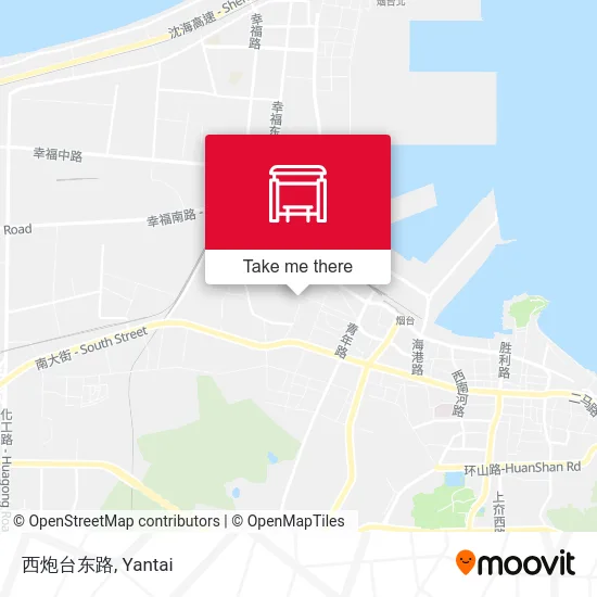 西炮台东路 map