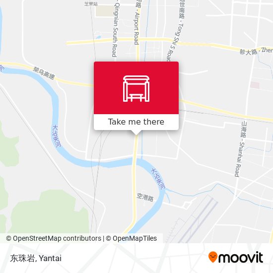 东珠岩 map