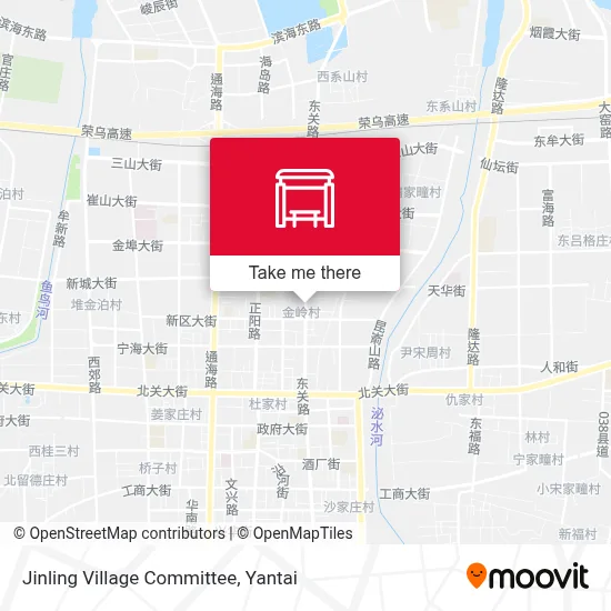 Jinling Village Committee map