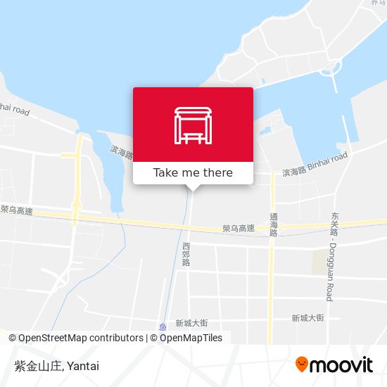 紫金山庄 map