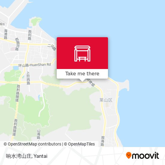 响水湾山庄 map