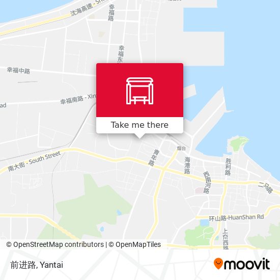 前进路 map