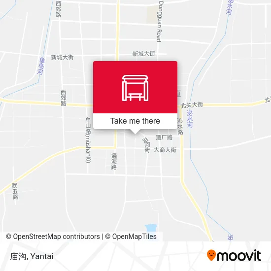 庙沟 map