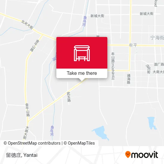 留德庄 map