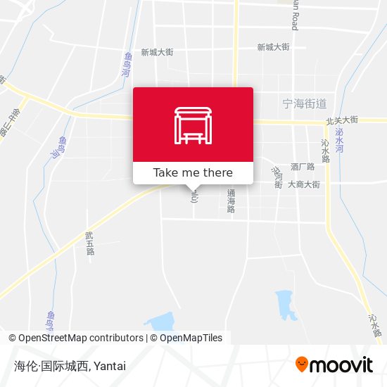 海伦·国际城西 map