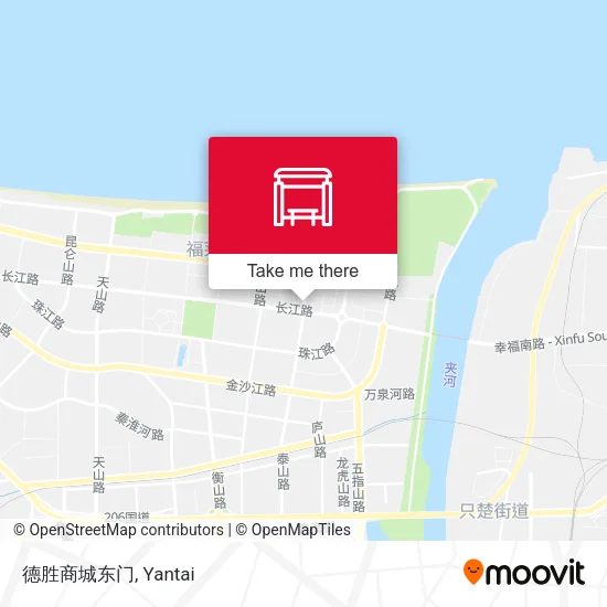 德胜商城东门 map