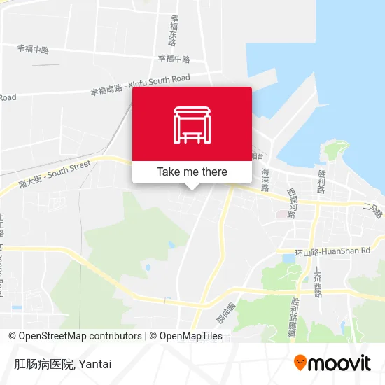 肛肠病医院 map