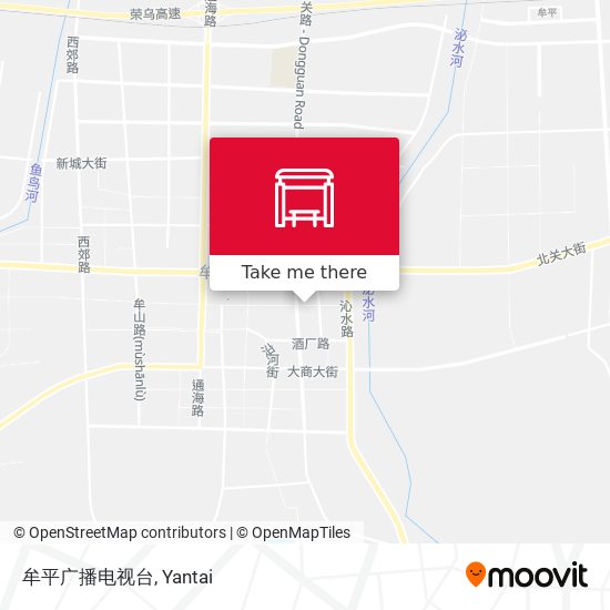 牟平广播电视台 map