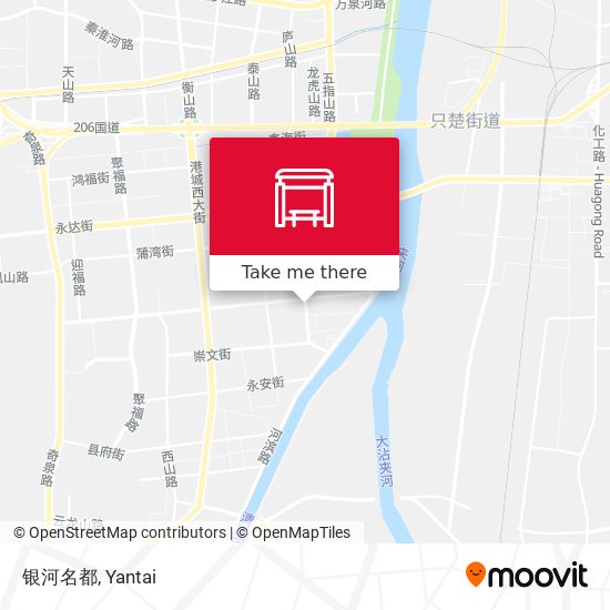 银河名都 map