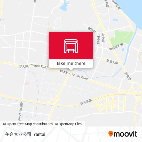 午台实业公司 map
