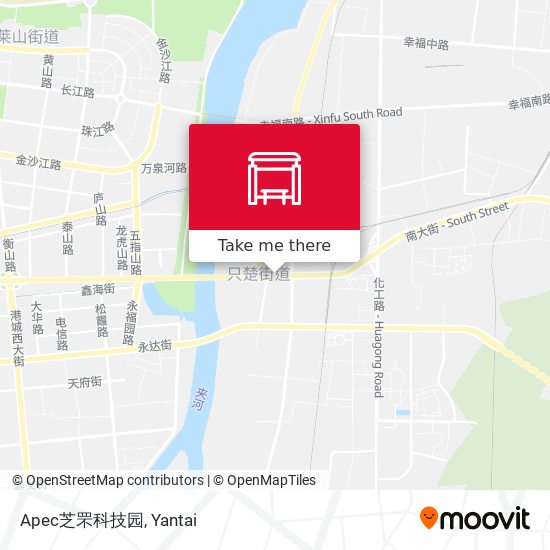 Apec芝罘科技园 map