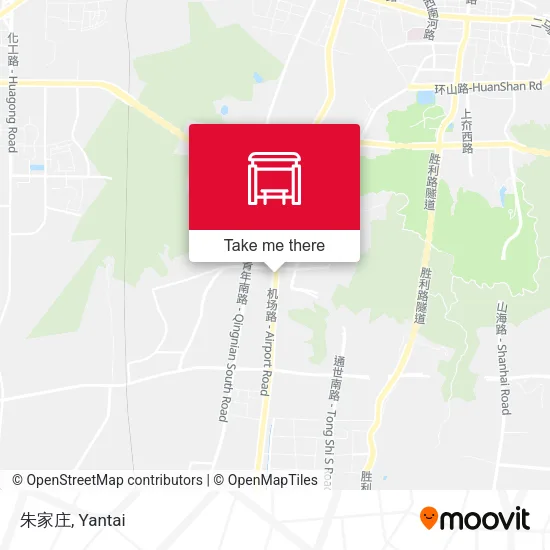 朱家庄 map