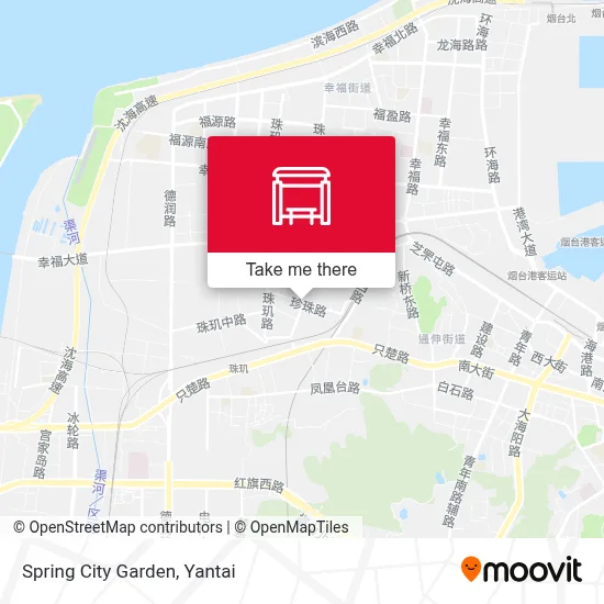 Spring City Garden map