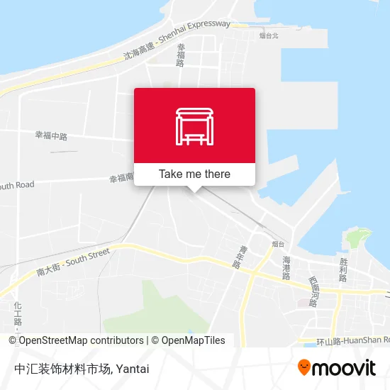 中汇装饰材料市场 map