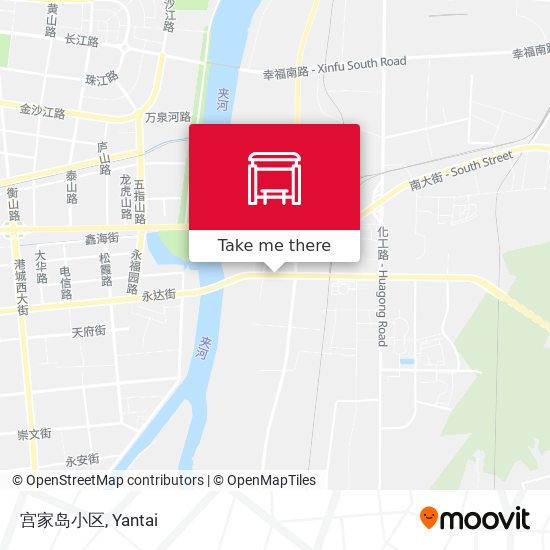 宫家岛小区 map