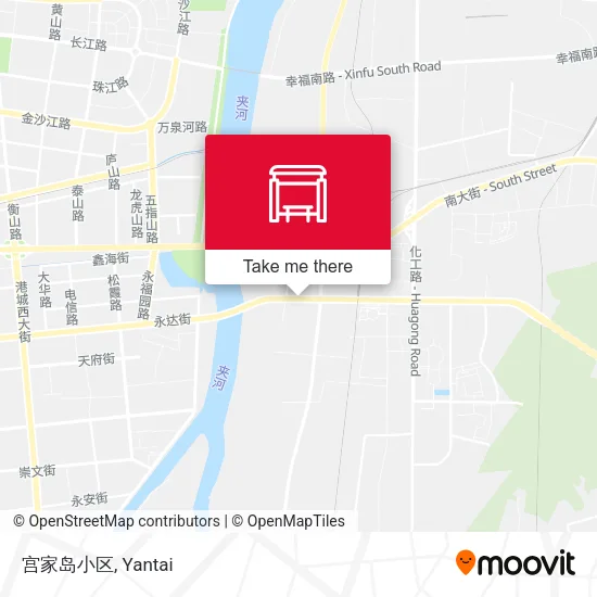 宫家岛小区 map