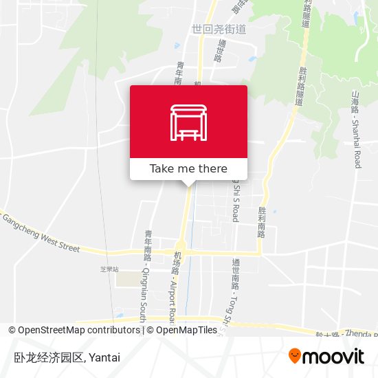 卧龙经济园区 map