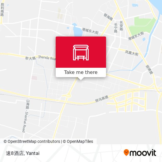 速8酒店 map