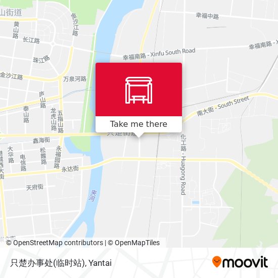 只楚办事处(临时站) map