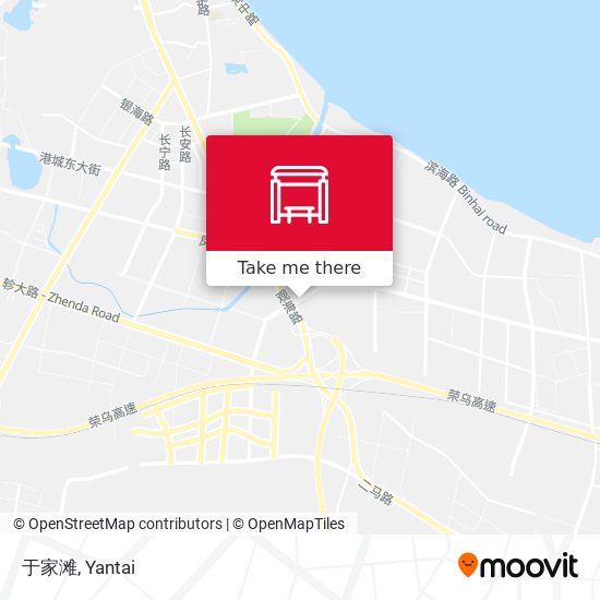 于家滩 map