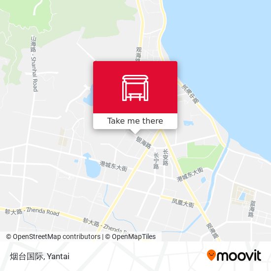 烟台国际 map