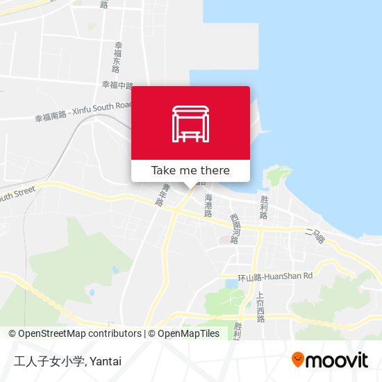 工人子女小学 map