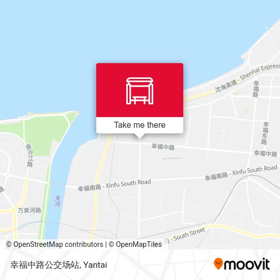 幸福中路公交场站 map